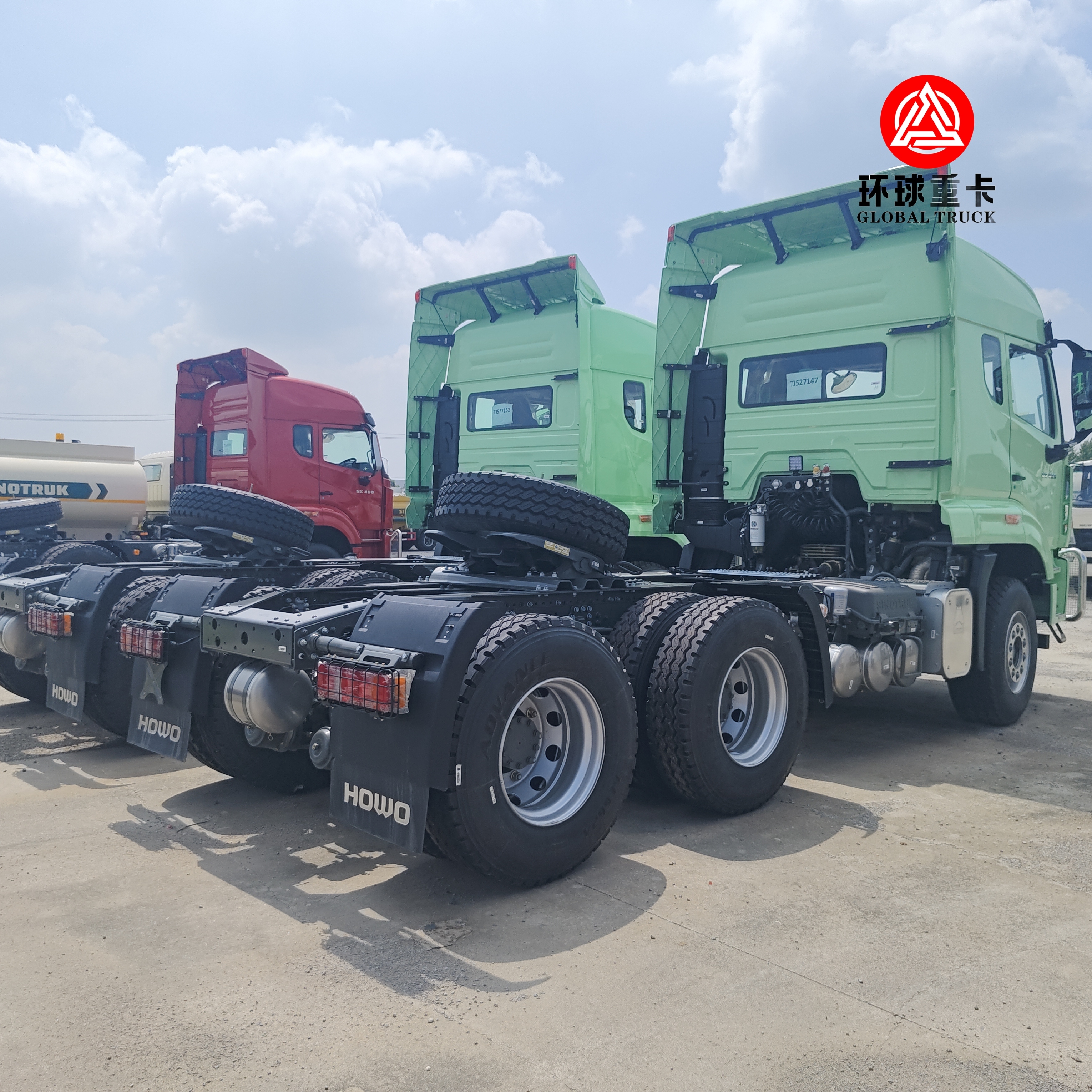 ब्रांड न्यू सिनोट्रुक HOWO NX 430HP 6x4 ड्राइव हेवी ड्यूटी ट्रैक्टर ट्रक अफ्रीकी बाजार के लिए प्राइम मूवर