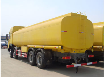 8X4 371HP 28CBM डीजल ईंधन टैंकर ट्रक हैवी ड्यूटी ZZ1317N4667W
