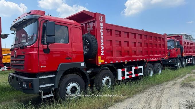 Shacman F3000 8×4 Dump Truck in mining operation